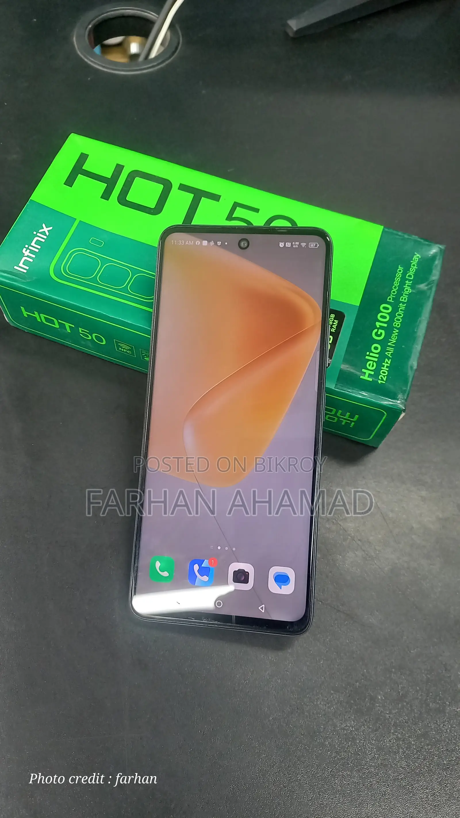 Infinix Hot 50 128 GB Gray