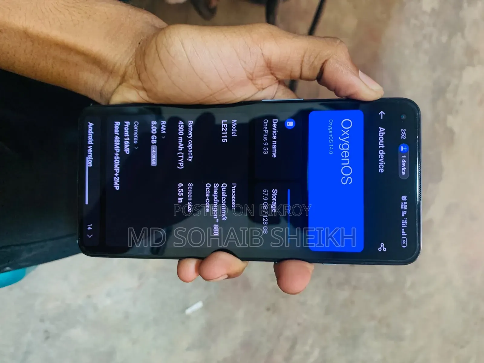 OnePlus 9 128 GB Blue