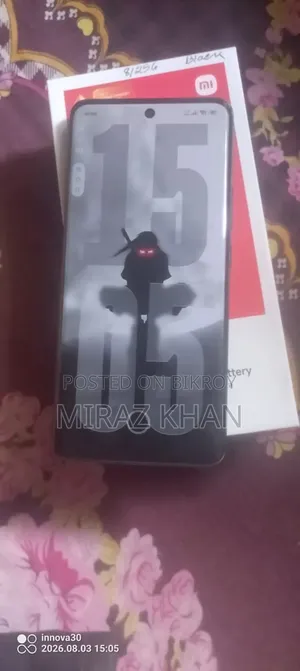 শাওমি রেডমি নোট ১৫ ২৫৬ জিবি ব্ল্যাক