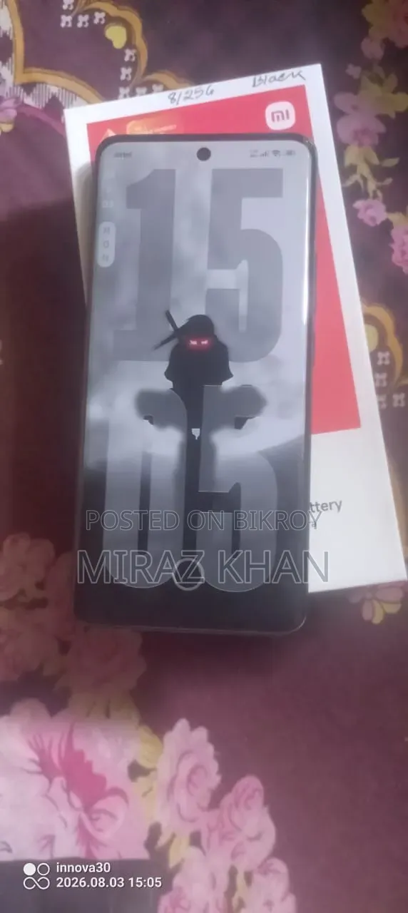 শাওমি রেডমি নোট ১৫ ২৫৬ জিবি ব্ল্যাক