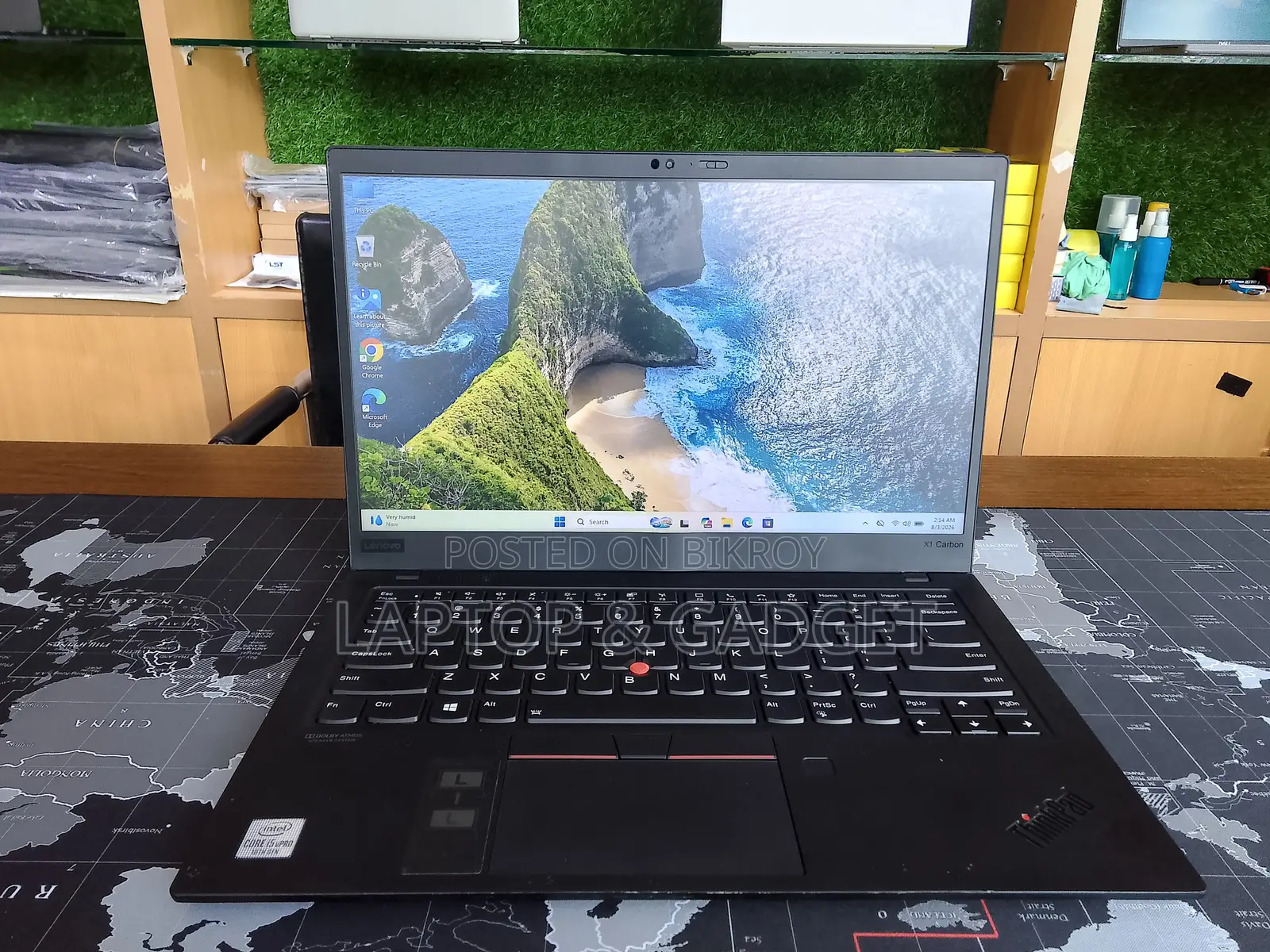 Laptop Lenovo ThinkPad X1 Carbon 16GB Intel Core i5 SSD 512GB