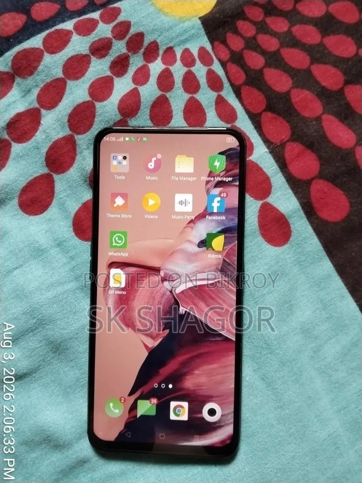 Oppo Reno 2F 128 GB Blue