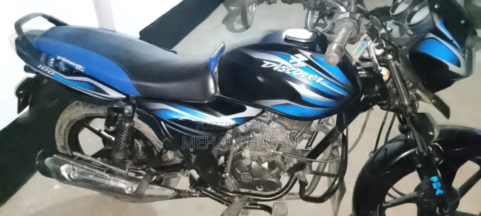 Bajaj Discover 100 2017 Black