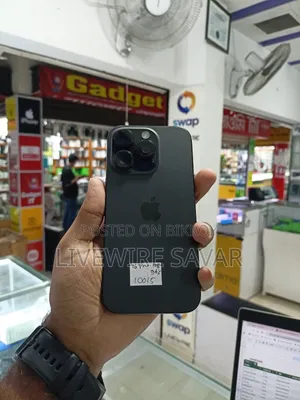 অ্যাপল আইফোন ১৬ প্রো ১২৮ জিবি ব্ল্যাক
