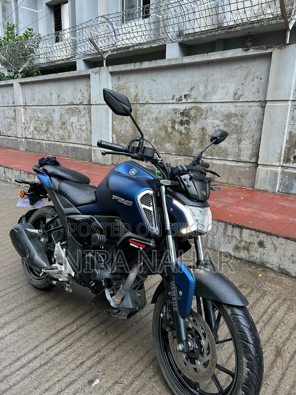 Yamaha FZS V4 2024 Blue