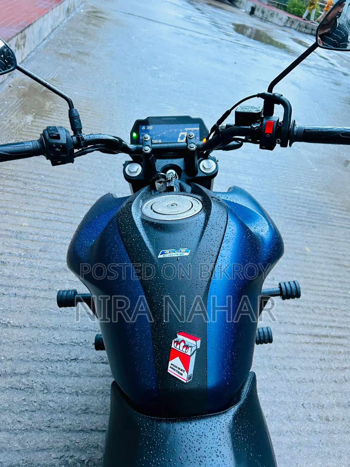 Yamaha FZS V4 2024 Blue