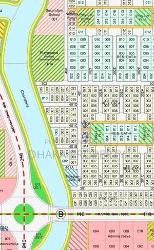 30/30ft Corner 3 Katha South/East Plot at Sector 23