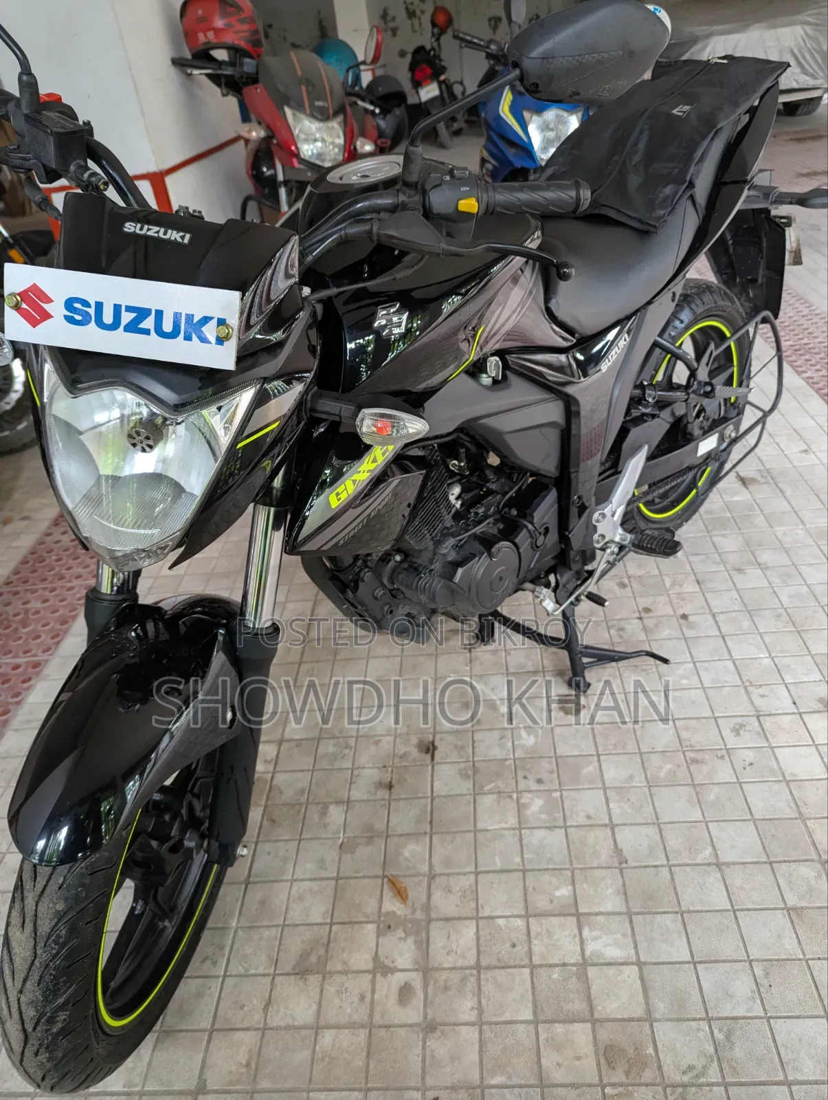 New Suzuki Gixxer 2026 Black
