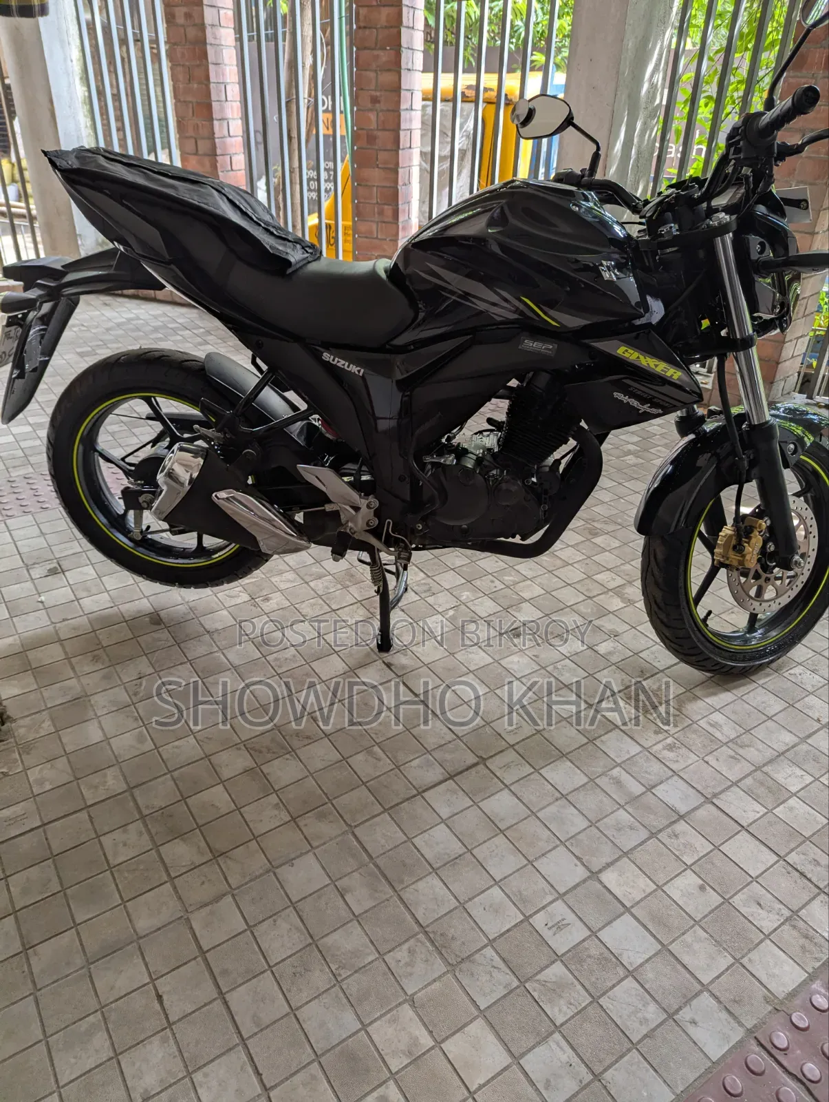 New Suzuki Gixxer 2026 Black