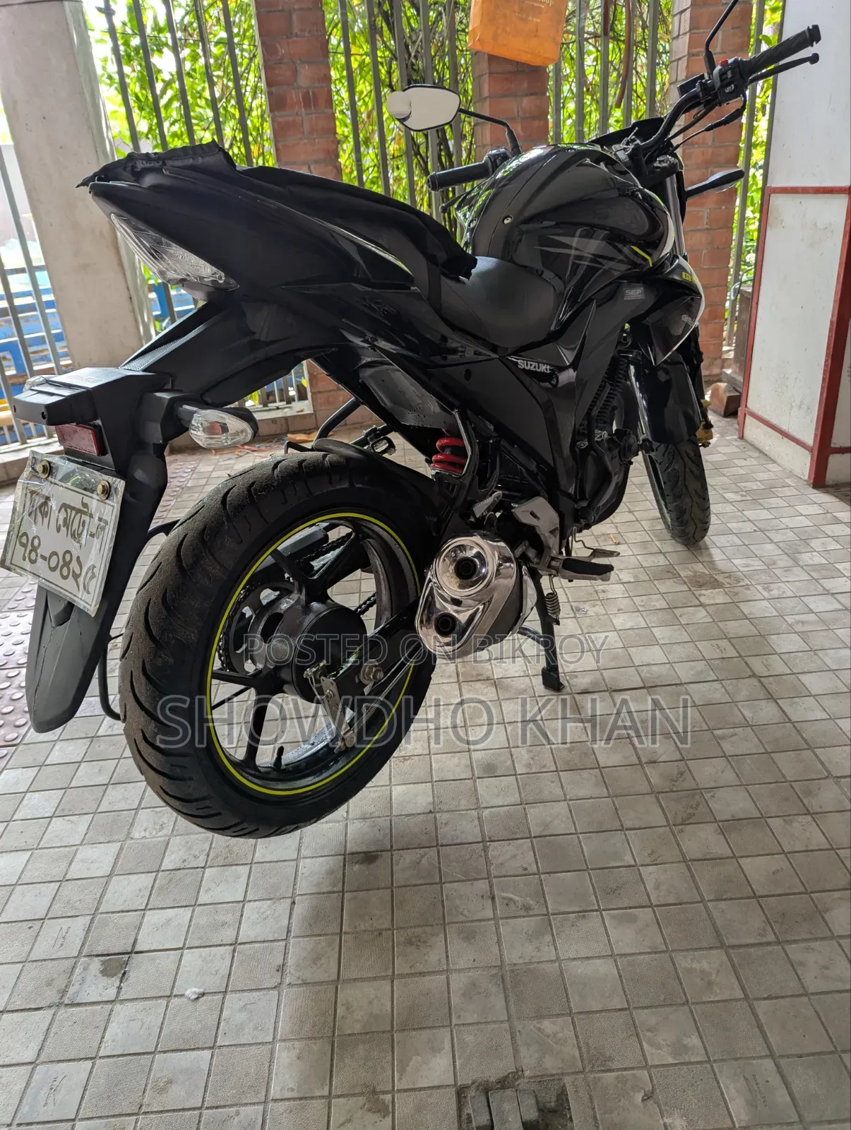 New Suzuki Gixxer 2026 Black