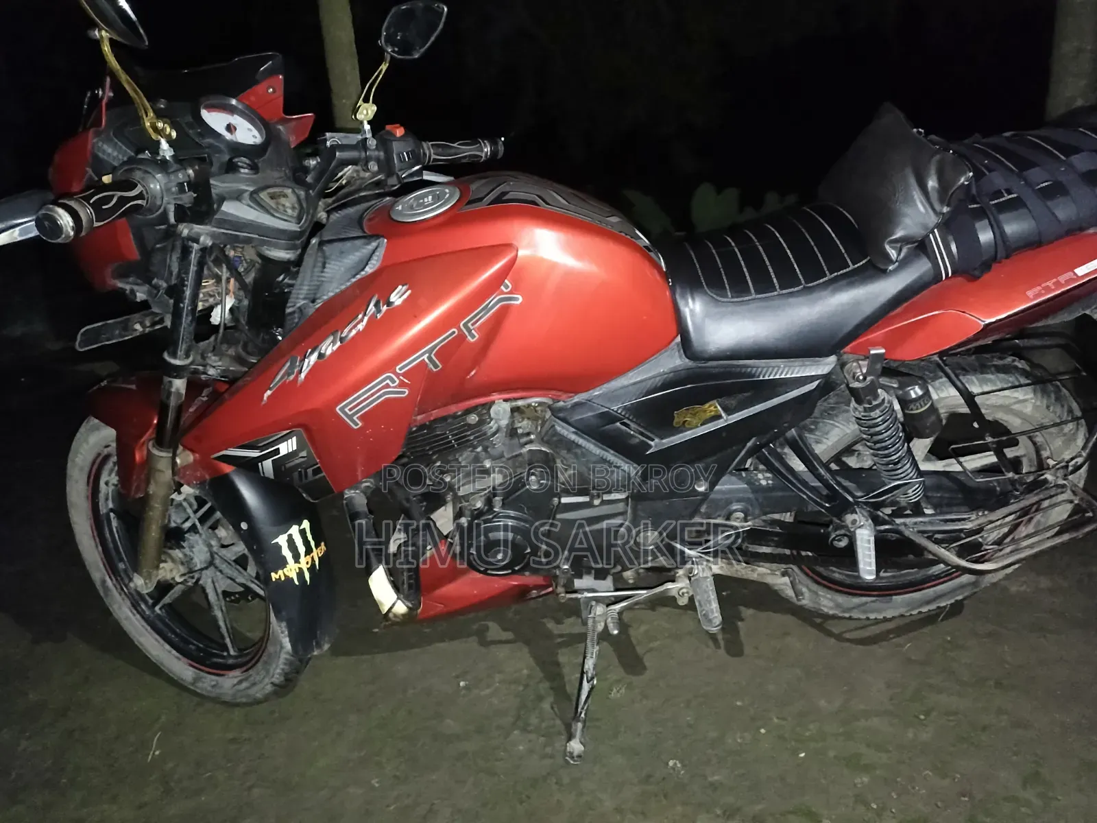 TVS Apache RTR 160 2V 2018 Red