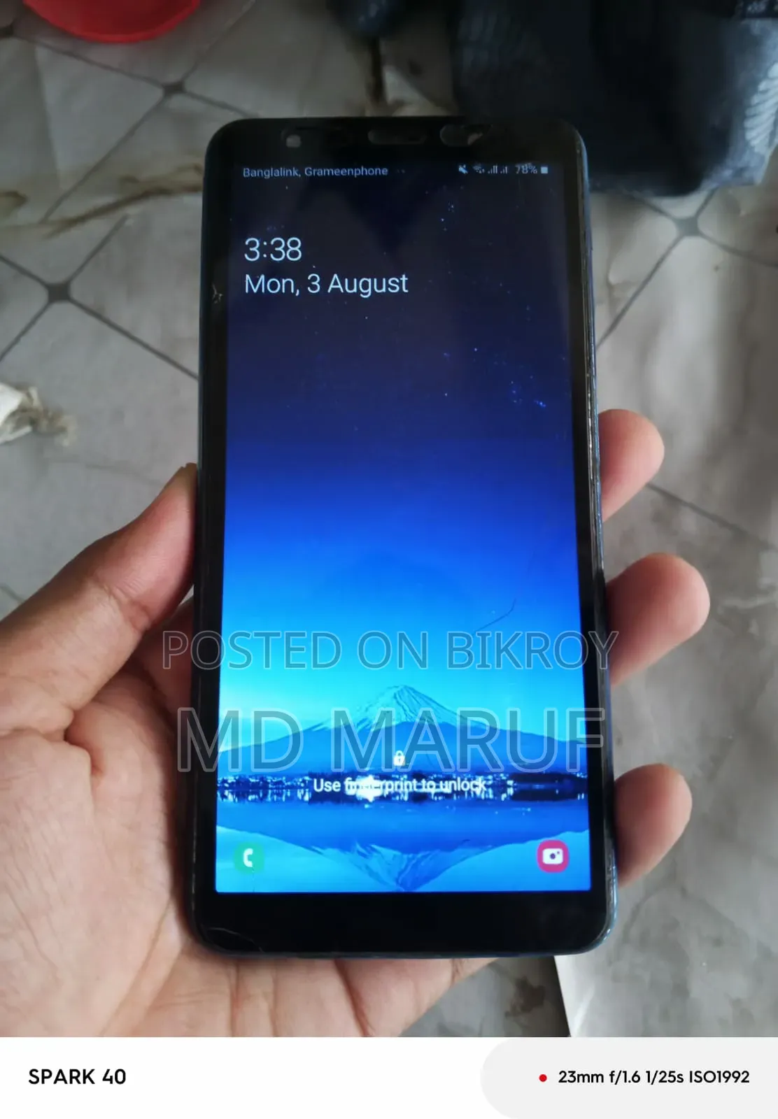 Samsung Galaxy A7 128 GB Blue