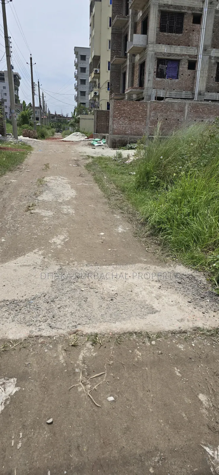 Rajuk Purbachal South Facing 3 Katha Plot Sell