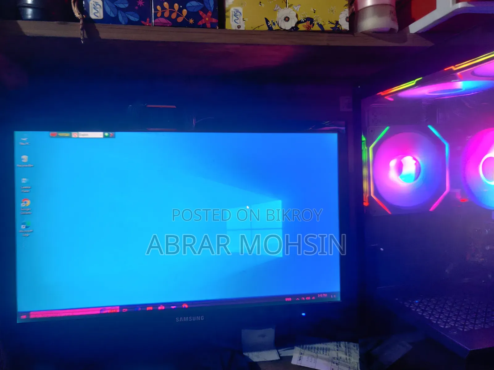 Desktop Computer Asus 8GB Intel Core i3 SSD 256GB