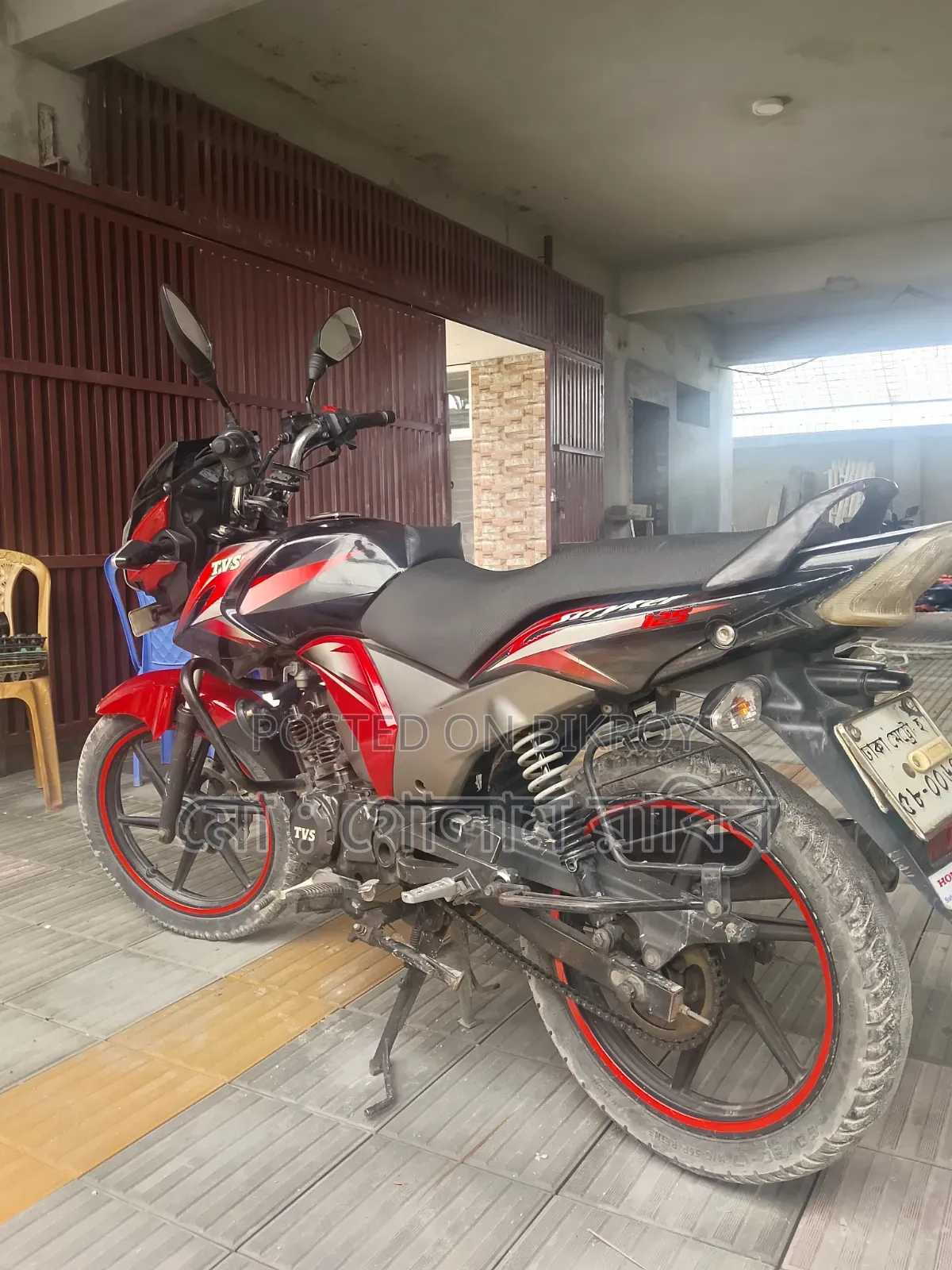 TVS Stryker 125 2019 Red