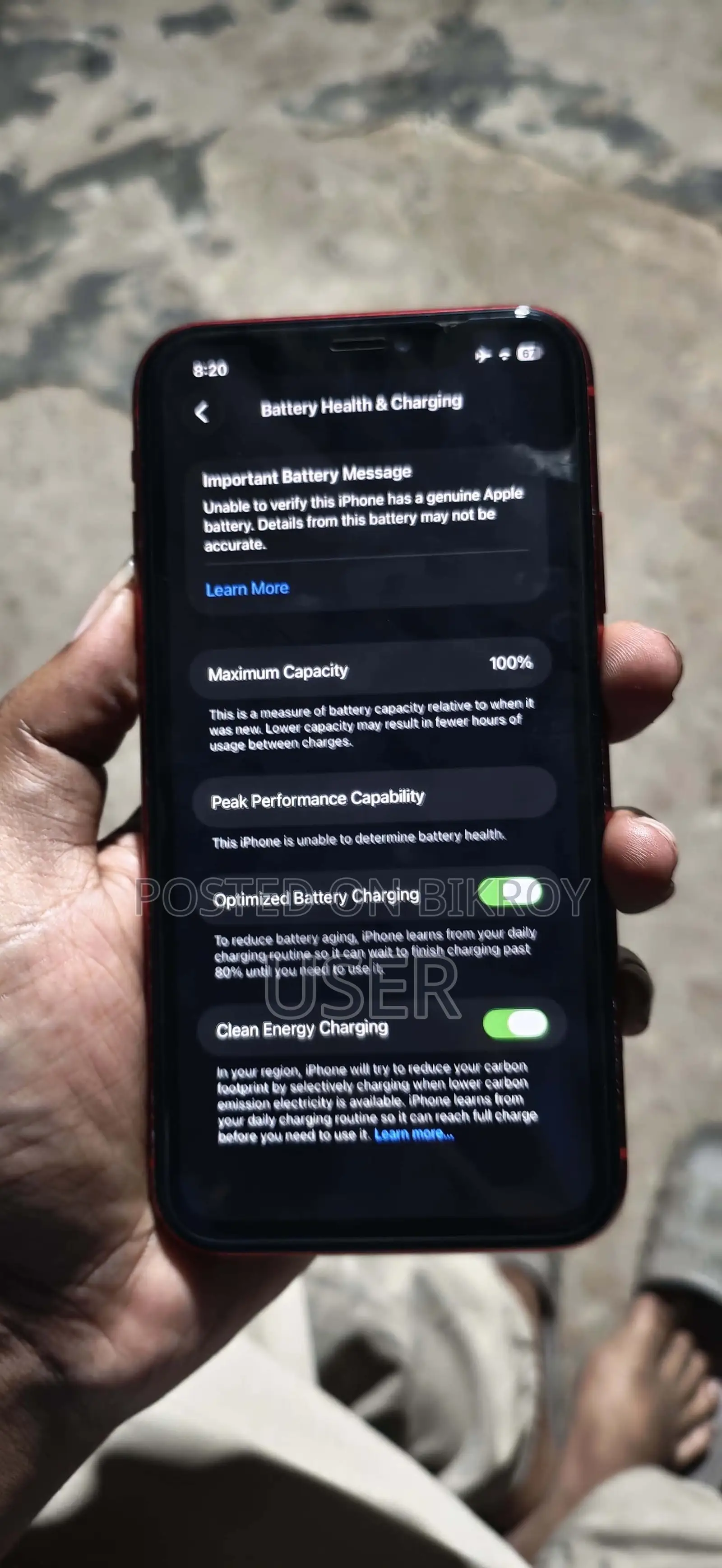 Apple iPhone 11 128 GB Red