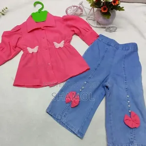 Stylish Top-Bottom Set for Little Princesses! 2 Years to 12 Years