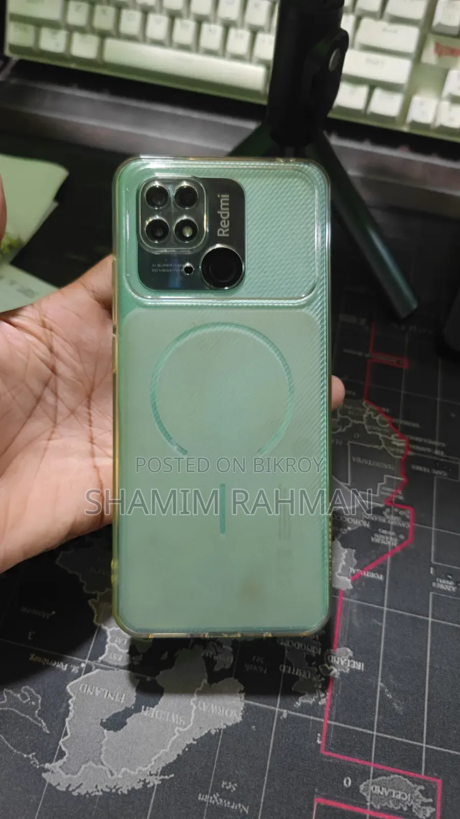 শাওমি রেডমি ১০সি ১২৮ জিবি গ্রিন