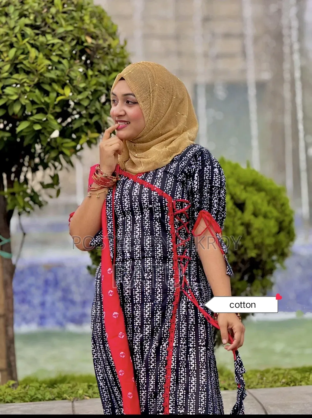 প্রিমিয়াম কোয়ালিটির বাটিক থ্রি-পিস