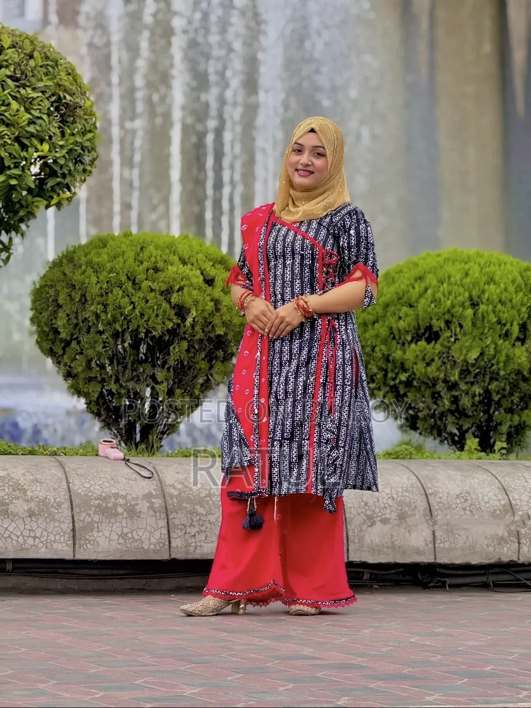 প্রিমিয়াম কোয়ালিটির বাটিক থ্রি-পিস