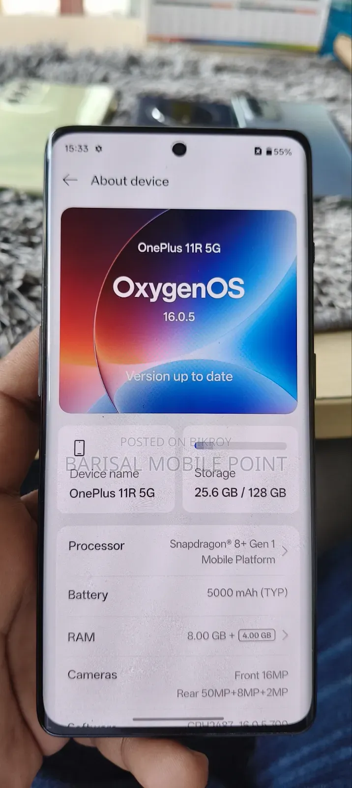 OnePlus 11R 128 GB Black