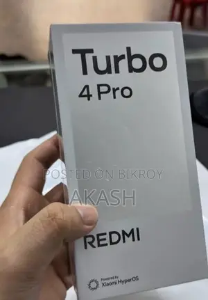 শাওমি রেডমি টার্বো ৪ প্রো ২৫৬ জিবি রোজ গোল্ড