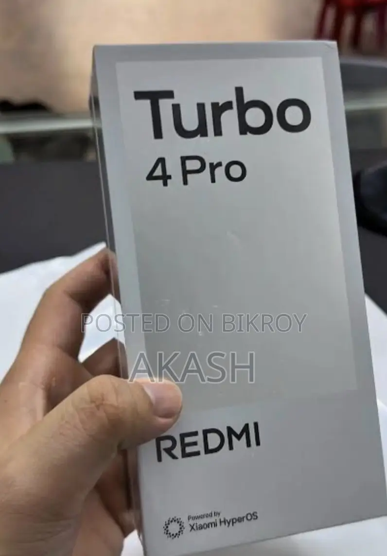 শাওমি রেডমি টার্বো ৪ প্রো ২৫৬ জিবি রোজ গোল্ড