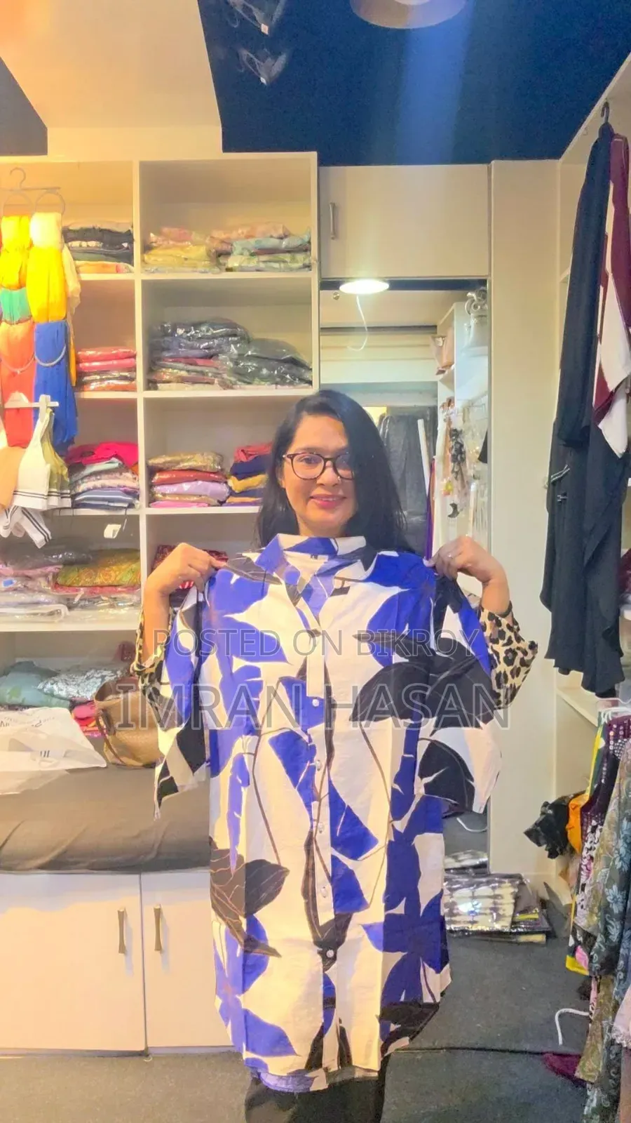 সুতির মেয়েদের শার্ট