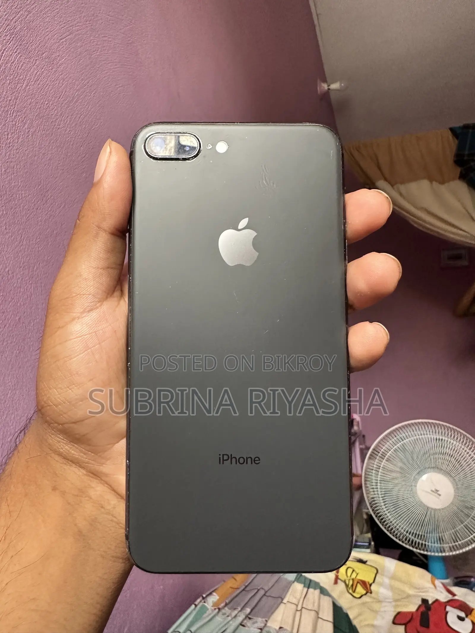 অ্যাপল আইফোন ৮ প্লাস ৬৪ জিবি ব্ল্যাক
