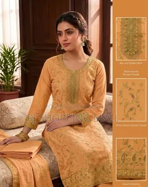 TC Cotton Unstitched Three Piece