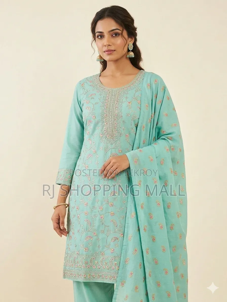 TC Cotton Unstitched Three Piece