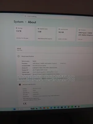 Desktop Computer MSI 16GB AMD Ryzen 5 HDD+SSD 256GB