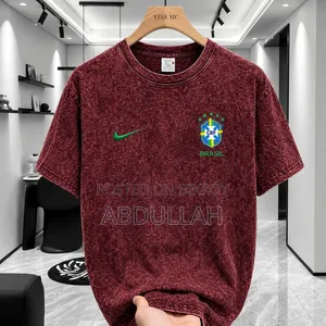 অ্যাসিড ওয়াশ ড্রপ শোল্ডার টি-শার্ট