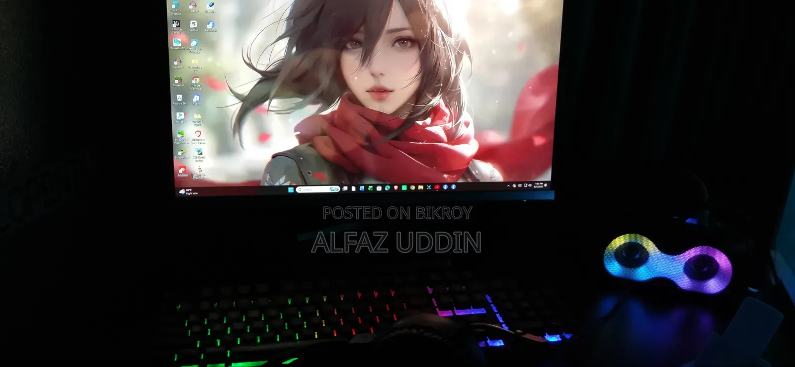 Desktop Computer HP 16GB AMD Ryzen 5 SSD 256GB