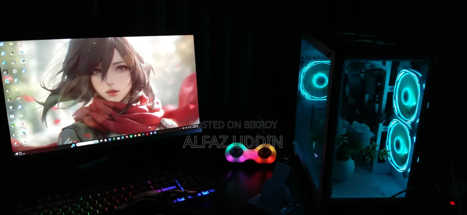 Desktop Computer HP 16GB AMD Ryzen 5 SSD 256GB