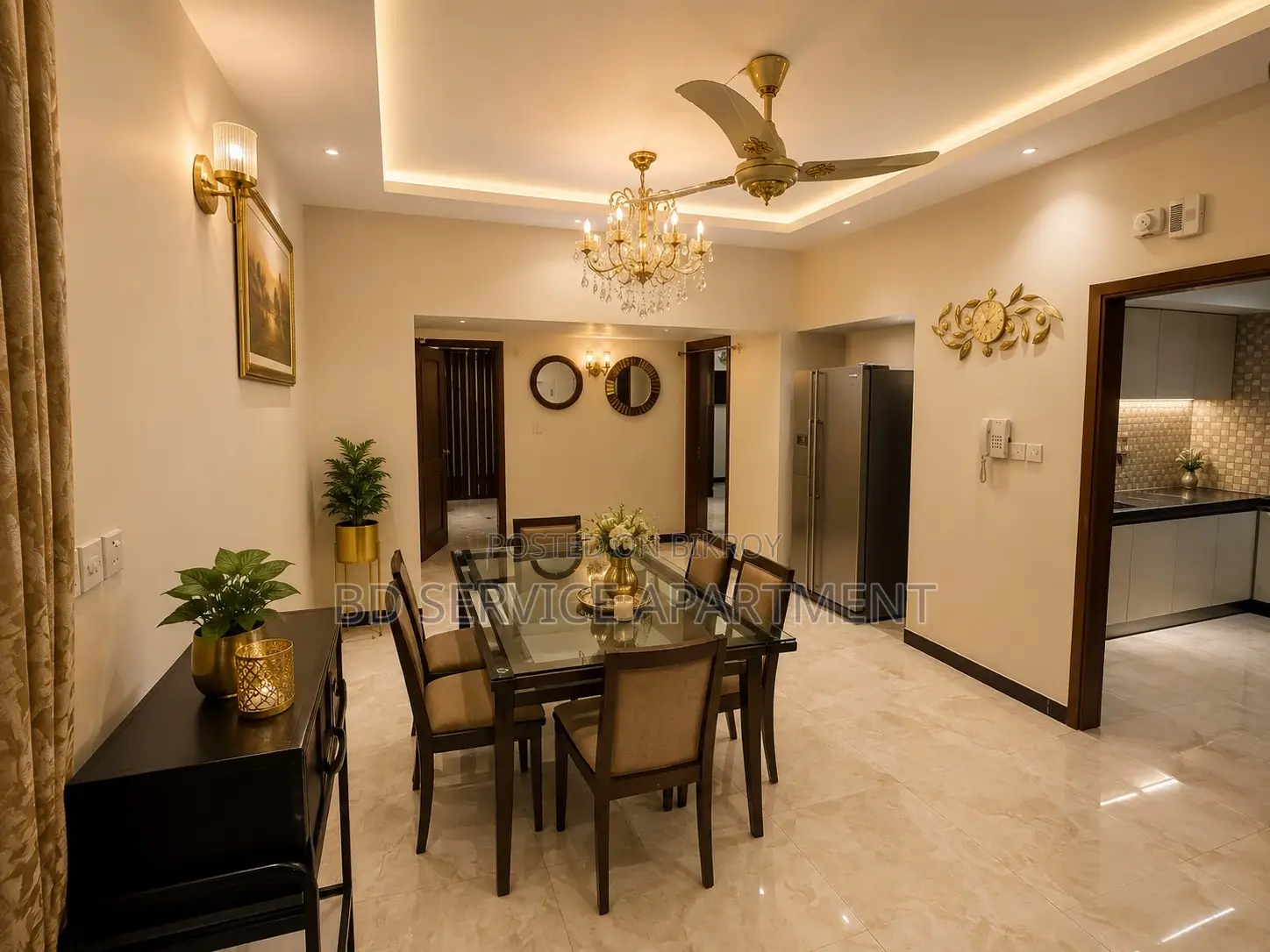 Furnished 4-Bedroom Apartment in Exclusive 4-Bedroom, Uttara for Rent
