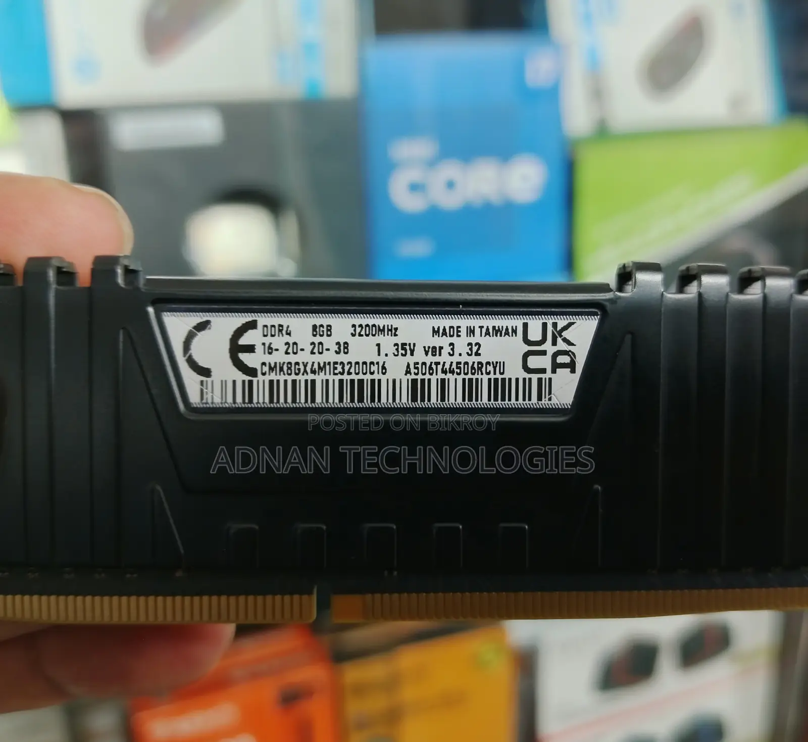 Corsair Vengeance LPX 8GB 3200MHz DDR4 Gaming Desktop RAM