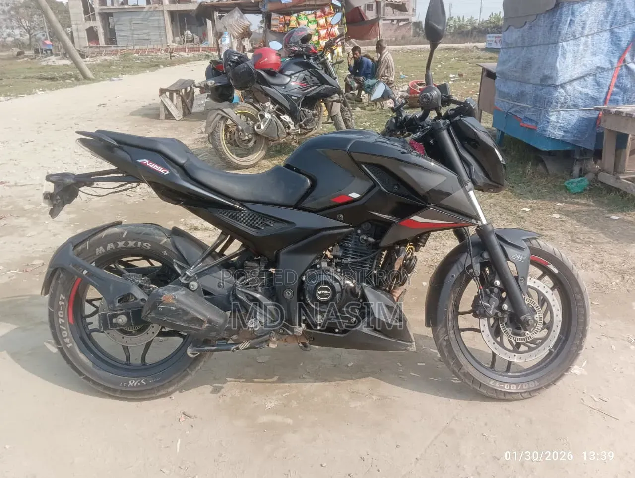 Bajaj Pulsar N250 2023 Black