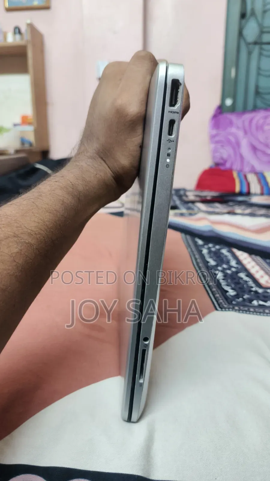 ল্যাপটপ এইচপি ১৫এস ১৬জিবি ইন্টেল কোর আই৩ এসএসডি ৫১২জিবি
