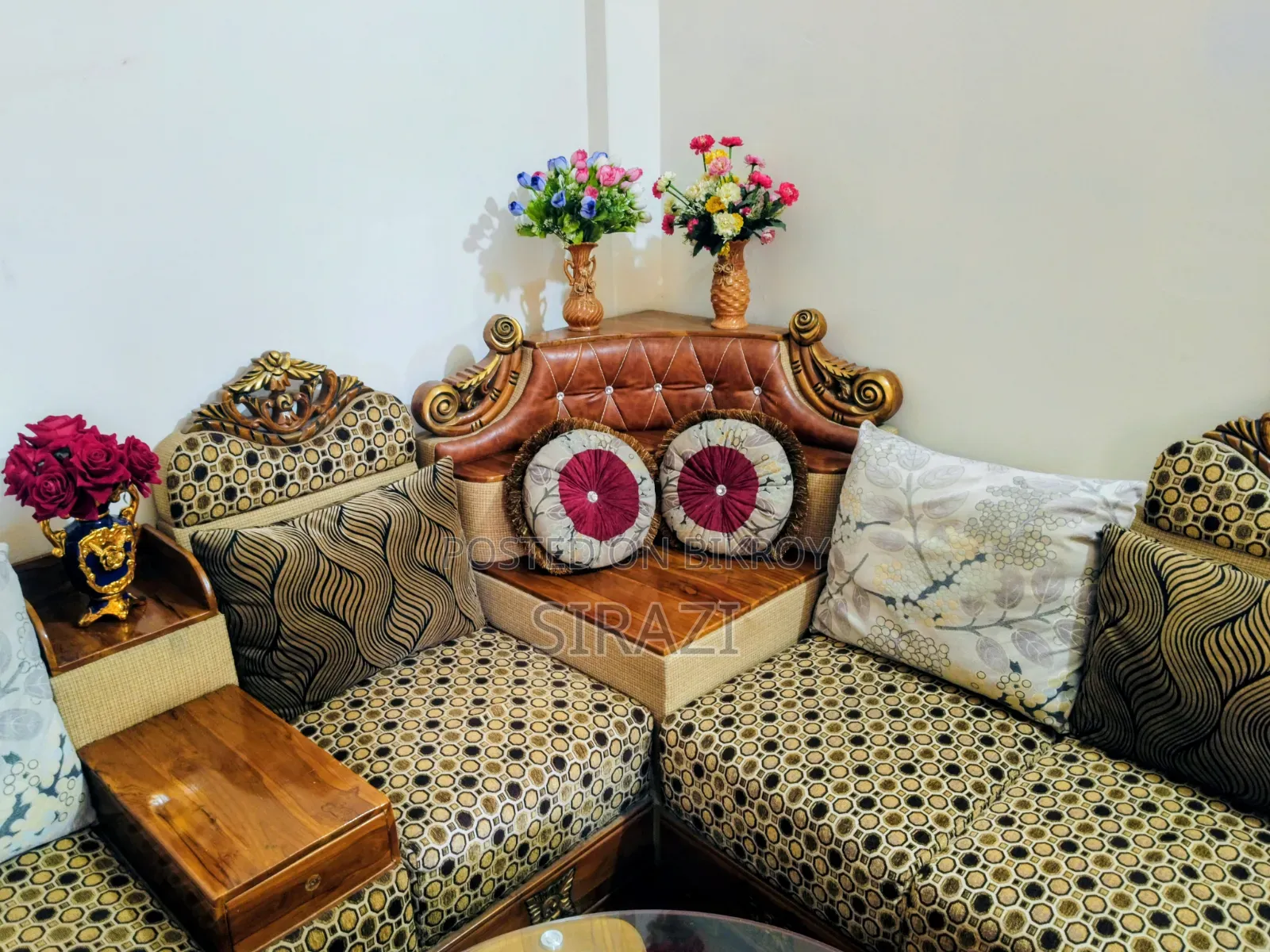 Teak Wood Corner Sofa Teak Wood Coffee Table