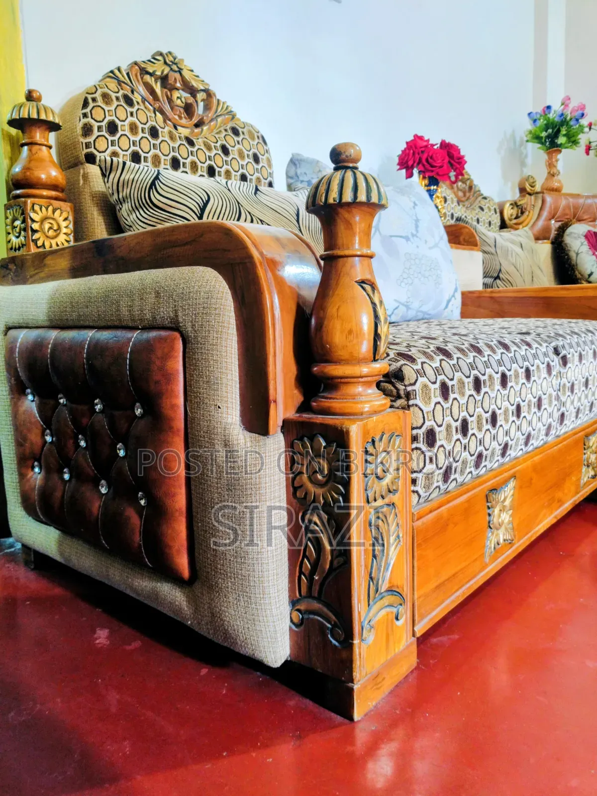 Teak Wood Corner Sofa Teak Wood Coffee Table