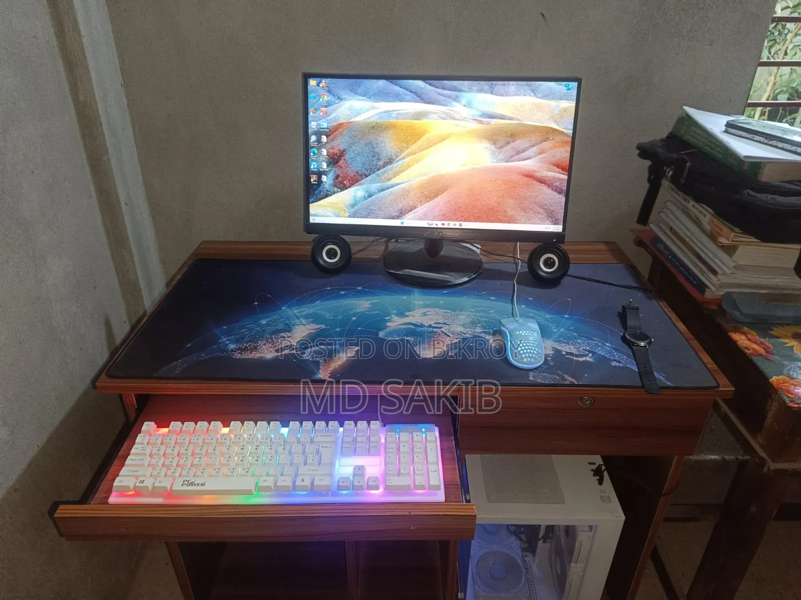 Desktop Computer Asus 8GB AMD Ryzen 5 HDD+SSD 128GB