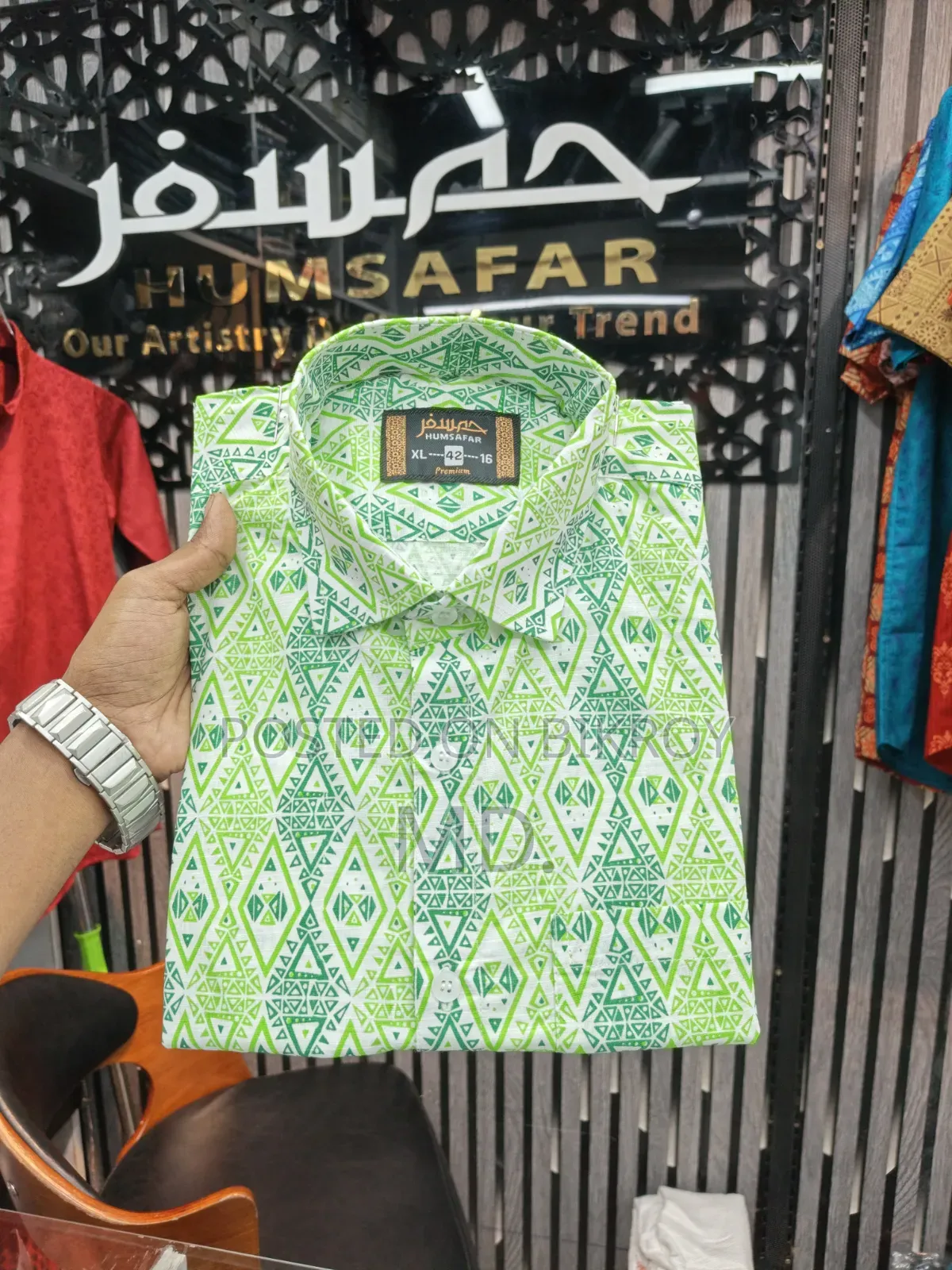 নতুন মিশরীয় কটন ক্যাজুয়াল শার্ট