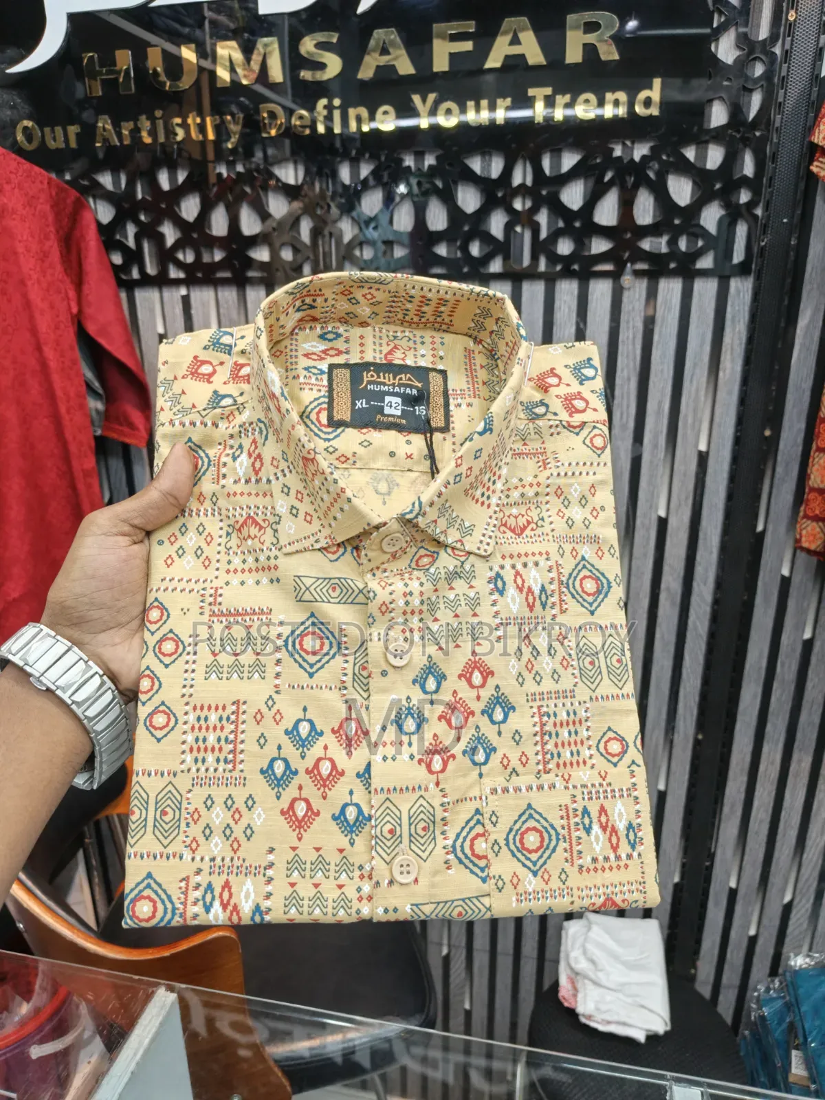 নতুন মিশরীয় কটন ক্যাজুয়াল শার্ট