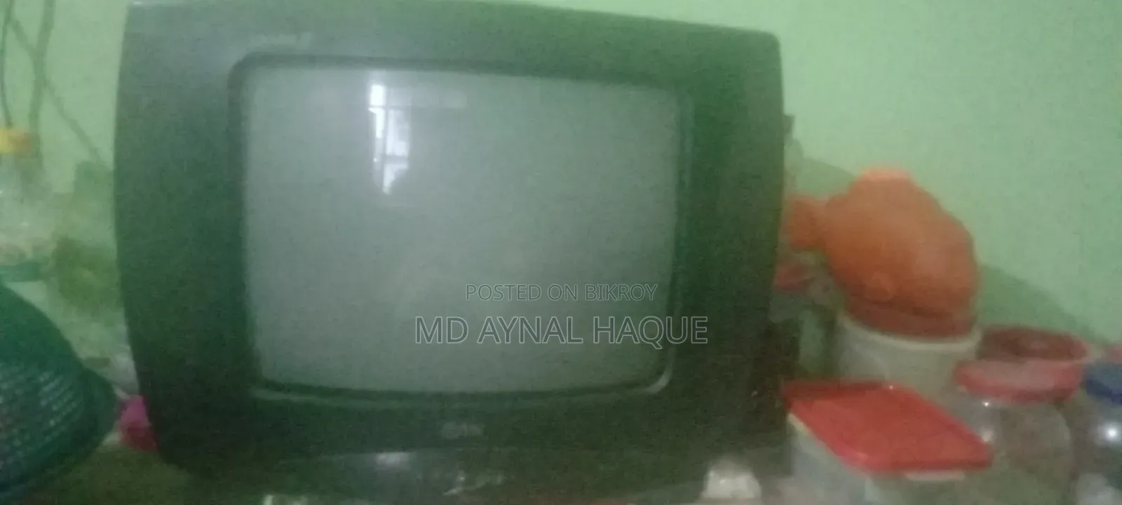 14 Inch Color TV LG Original Old and