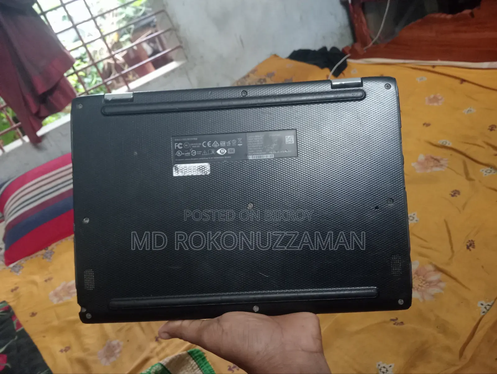 ল্যাপটপ লেনোভো ক্রোমবুক সি৩৩০ ৪জিবি ইন্টেল সেলেরন ইএমএমসি ৩২জিবি