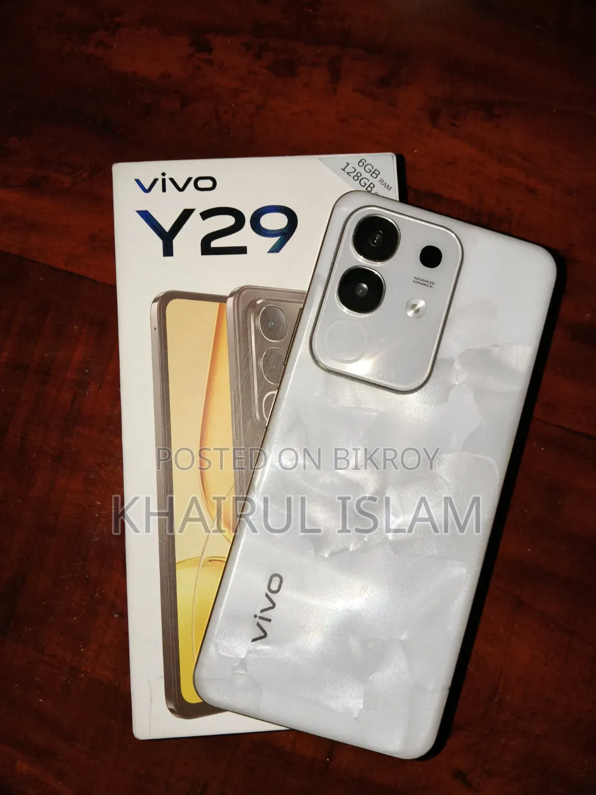 Vivo Y29 4G 128 GB Silver