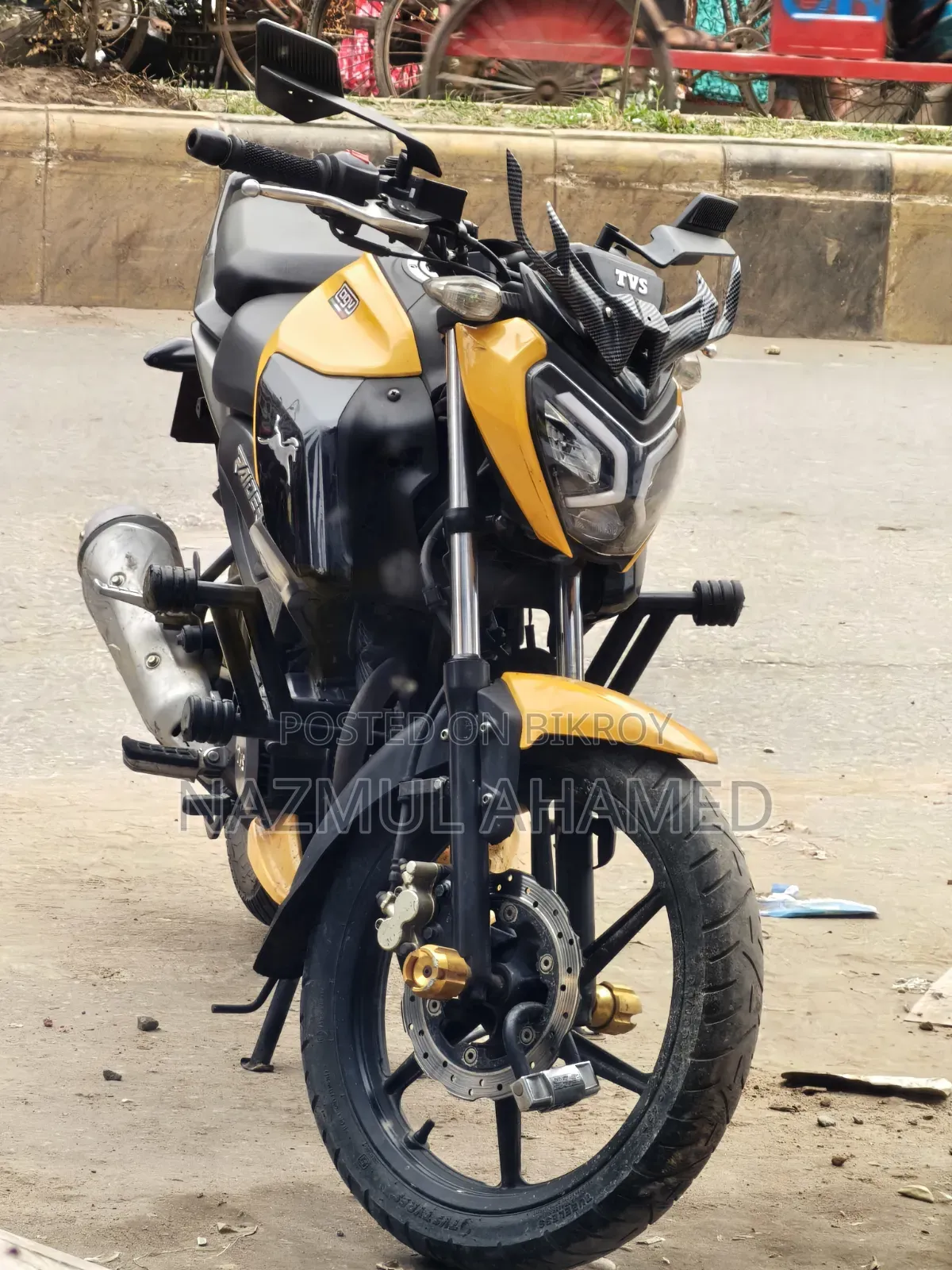 TVS Raider 125 2023 Yellow