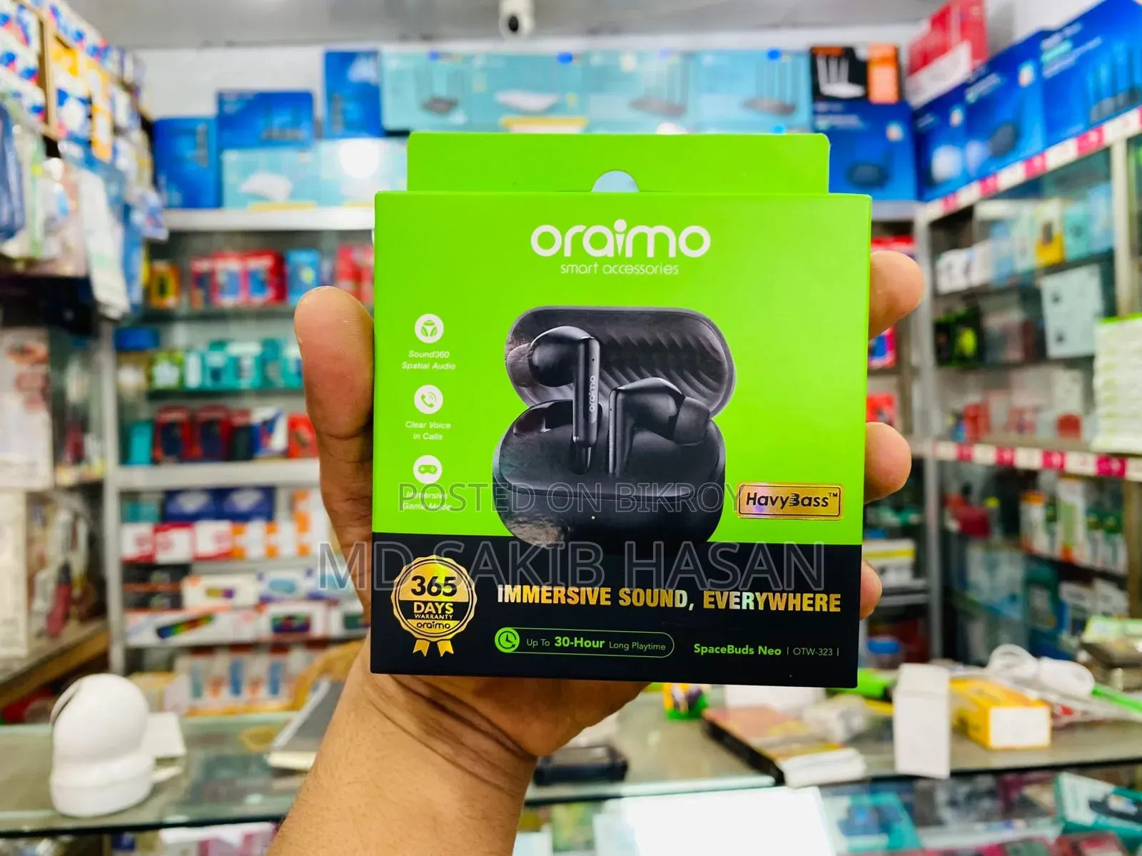 Oraimo SpaceBuds Lite TWS Earbuds | Original