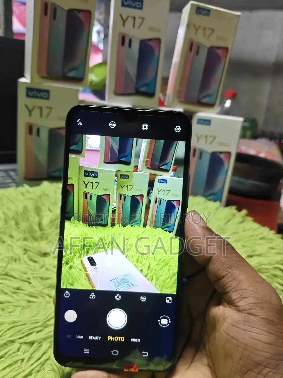 নতুন ভিভো ওয়াই১৭ ২৫৬ জিবি নীল